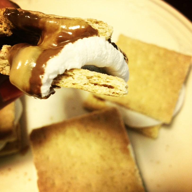 Peanut Butter and Chocolate Smores